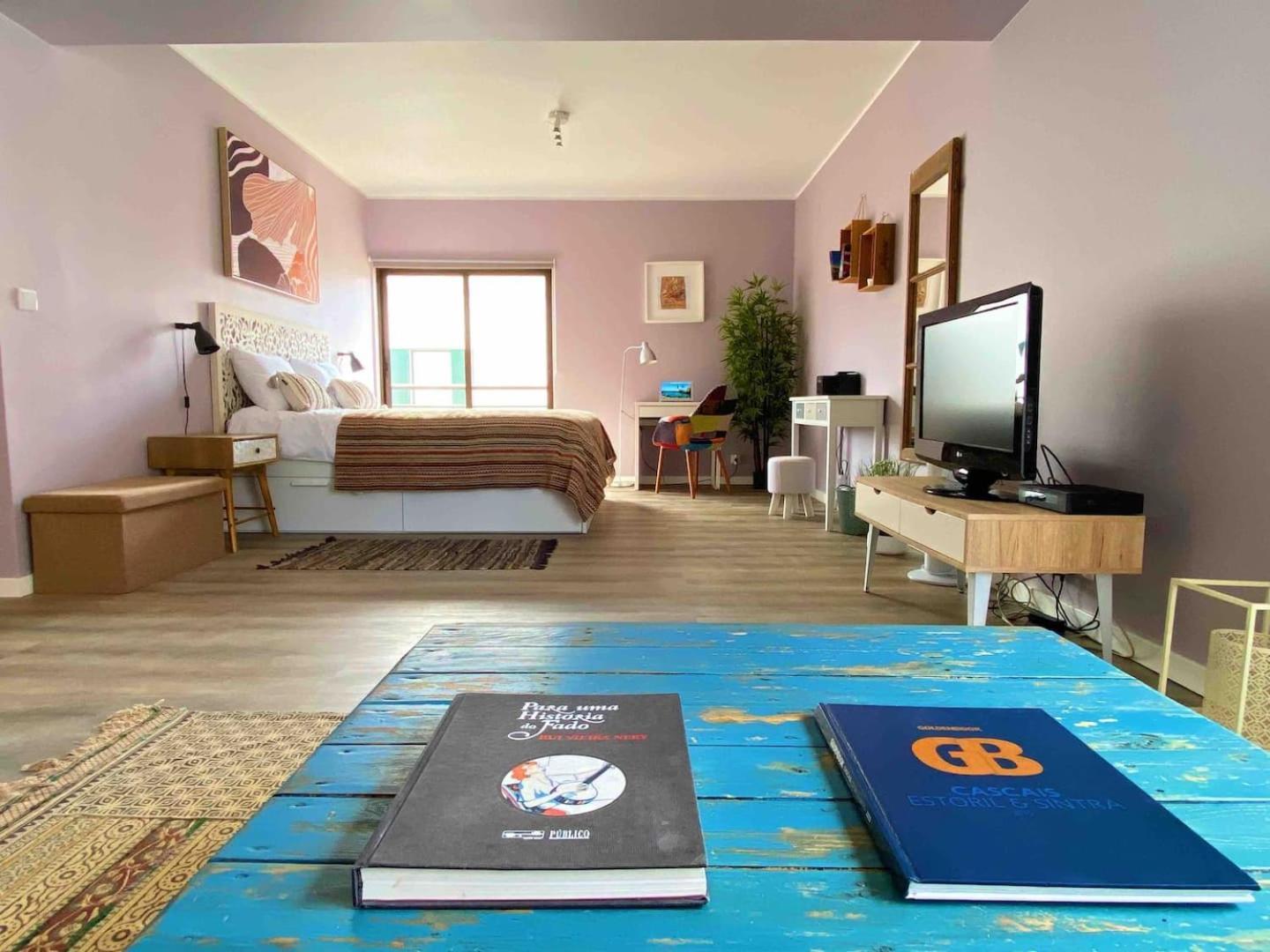 150M To Beach-Cosy Studiohistoric Oldtown Cascais Buitenkant foto